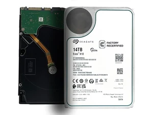 Seagate 14TB Exos X18 7200RPM SATA 6Gb/s 256MB 3.5" Enterprise HDD ST14000NM000J - Picture 1 of 5