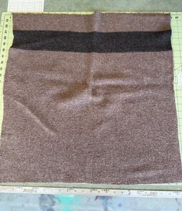 Pendleton Wool Blanket weight Fabric Remnant 24"x25" F134 - Picture 1 of 3