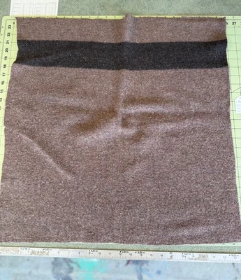 Pendleton Wool Blanket weight Fabric Remnant  24"x25" F134 - Image 1 of 3