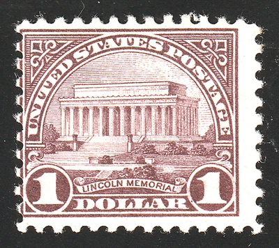jis36 US STAMP SC# 571 $1.00 1922 *MINT F LH OG CV$23.50 573 - Image 1 of 2