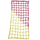 91 182 cm 3 6ft rot Kletternetz für Kinder Polyester Spielplatz Gelb