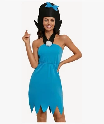 Pareja Disfraces Halloween Hombre de las Cavernas para Adultos Mujeres Hombres con Mediano MEJOR PRECIO Foto 1 de 4