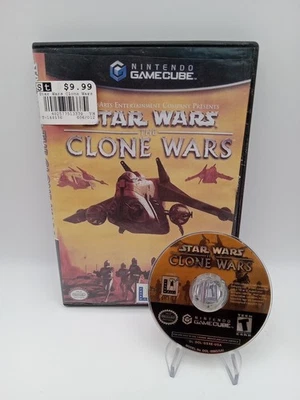 Star Wars: The Clone Wars (Nintendo GameCube, 2002) Disc Only Reproduction Case - Image 1 of 4