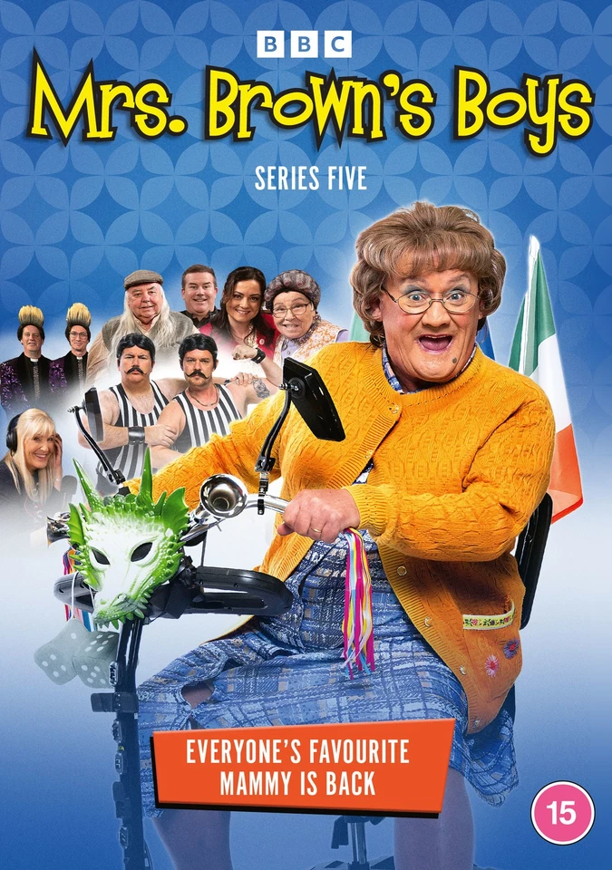 Mrs Brown's Boys: Series Five (DVD) Brendan O'Carroll Fiona Gibney (UK IMPORT) Foto 1 de 2