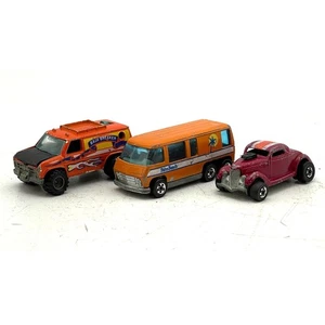 Vintage Hot Wheels Palm Beach, Neet Streeter & Baja Breaker Mattel Druckguss 3 Stück - Bild 1 von 12