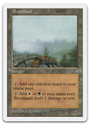 Brushland #44 (LP) Anthologies ATH Magic MTG - Image 1 of 2