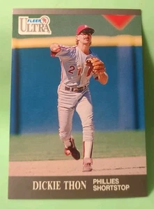 1991 Fleer Ultra - Dickie Thon #272 - Philadelphia Phillies  - Picture 1 of 2