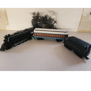 Lionel The Polar Express Train Parts locomotiva/pista/auto a carbone/autovettura  - Foto 1 di 4