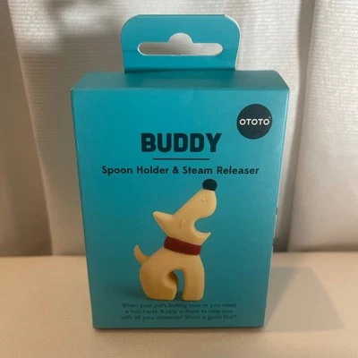 Soporte para cuchara Ototo Buddy The Dog y lanzamiento de vapor - Nuevo en caja  Foto 1 de 4