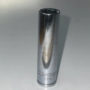 PITTSBURGH 11/32" 6-point Deep socket, CR-V 1/4" Drive - Picture 1 of 5