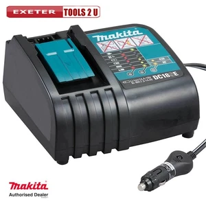 Makita DC18SE 18V LXT Lithium‑Ion Optimum Fast In Car/Van Charger - Picture 1 of 1