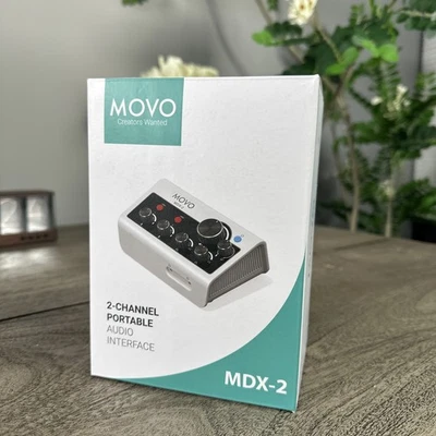 Movo MDX-2 Dual Channel Portable Audio Interface - Image 1 of 2