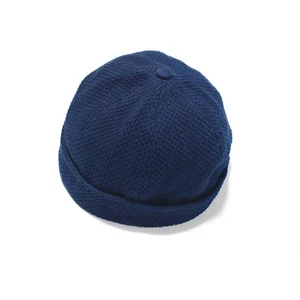 Unisex Indigo Teñido Marinero Sombrero Ajustable Gorro Vintage Informal Gorra - Imagen 1 de 9