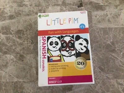 Little PIM Fun With Languages Spanish Español 3 DISC SET Volume 1 NEW & SEALED - Image 1 of 3