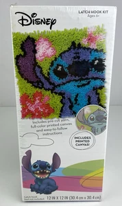Disney Lilo & Stitch Latch Hook Kit Dimensions for Beginners Canvas 72-75542 NIB - Picture 1 of 5