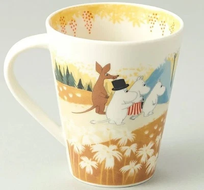Moomin Luonto Big Mug Large Moominhouse 500ml YAMAKA Store MM3204-35 Yellow - Image 1 of 3