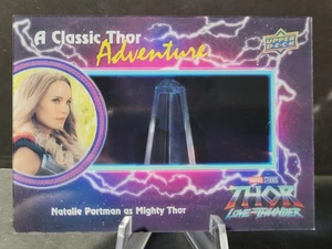 NATALIE PORTMAN as Mighty Thor 2023 Upper Deck Marvel Thor Love and Thunder Film - Picture 1 of 4