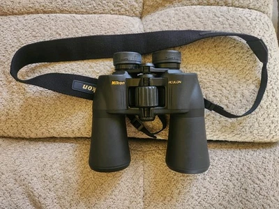 Nikon Aculon A211 Binocular 16x50 Black with All Accessories Great Condition - Image 1 of 4