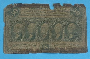 50¢ Centesimi Moneta Frazionaria Prima Emissione Spedizione USA - Foto 1 di 2