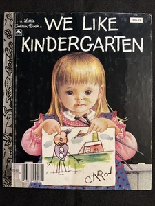 Vintage A Little Golden Book My Little Kindergarten 205-53 #4587 - Picture 1 of 5