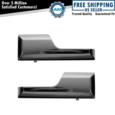 Inside Inner Chrome Door Handle Pair Set for 07-15 Expedition Lincoln Navigator - Image 1 of 4