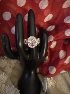 Bomb Party Ring Sz6 April 2025 Cocktail Moments Cubic Zirconia Rose Gold Plating - Picture 1 of 5