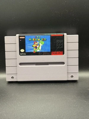 Super Mario World SNES (Super Nintendo, 1991) Cartridge Only Authentic Tested! - Image 1 of 4
