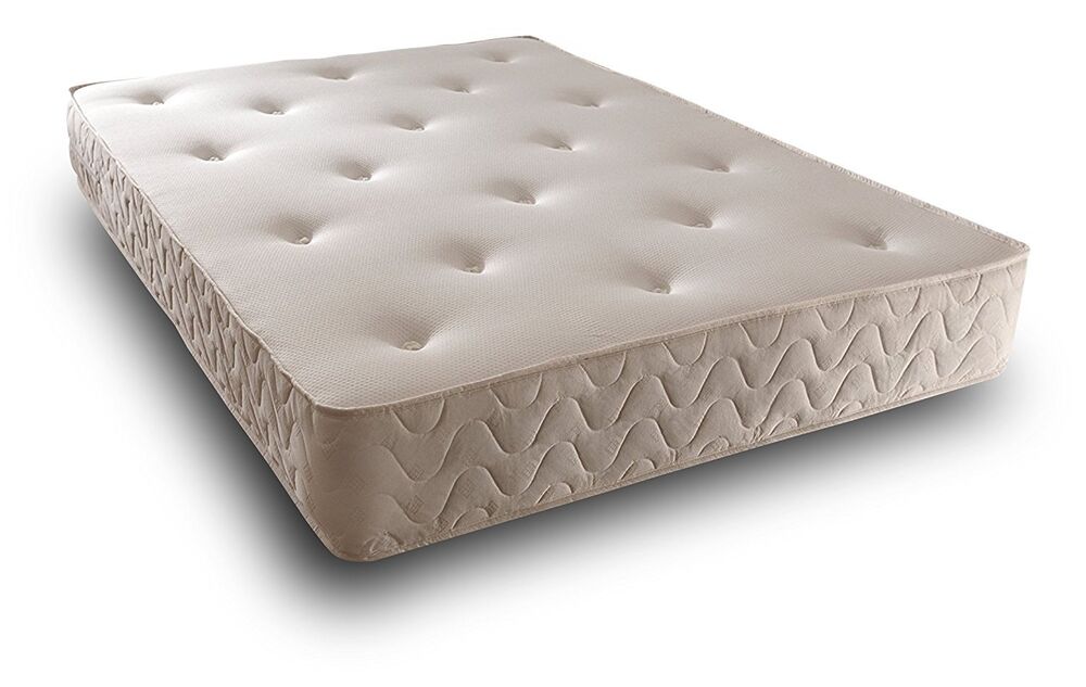 Cool touch luxury memory foam ortho pocket sprung mattress - 3ft ,4ft6, 5ft