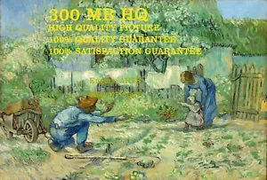 Vincent van Gogh. First Steps (after Millet), Giclee Print, 300 MB HQ - Picture 1 of 2