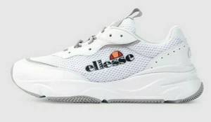 Mens womes Massello Trainer White  inspiration from built-up 1990s ellesse runne - Picture 1 of 3