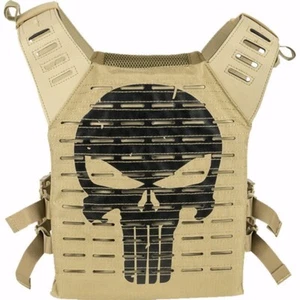 Valken Tactical Alpha Plate Carrier Vest Laser Cut Quick Release Buckle Black - Picture 1 of 5