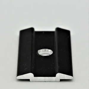 SCHWARZ od.BLANK Alu Mittelklemme für Modul Photovoltaik Solar Modulbefestigung  - Bild 1 von 10