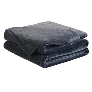 Soft Size Blanket All Season Warm Microplush Lightweight Queen Dark Gray - Picture 1 of 7