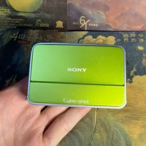 SONY Cyber Shot DSC-T2 Digital Camera Auto Focus with Accessories English Green - Picture 1 of 6