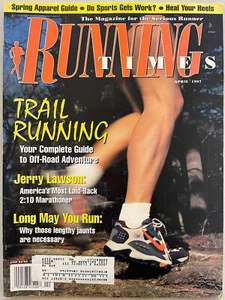 1997 Running Times Magazine April                    Jerry Lawson, Trail Running - Foto 1 di 12