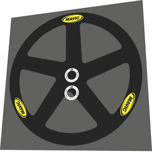 MAVIC IO 2001 FIVE SPOKE 700C REPLACEMENT DECAL SET FOR 1 WHEEL! - Picture 1 of 8