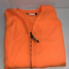Remington Hunting Vest Mens med Bright Orange Polyester Full Zip Safety Pockets