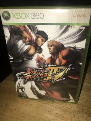 Street Fighter IV (Microsoft Xbox 360, 2009)No Booklet Cracked Case Free Ship - Image 1 of 4