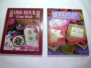 2 144 Stck. Bücher einstündig Kreuzstich & schnell einfach Kreuzstich Geschenke Oxmoor House - Bild 1 von 5