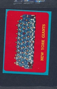 1963 Topps #060 New York Giants Team EX *86 - Picture 1 of 1