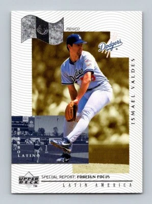 1999 Upper Deck #239 Ismael Valdes Los Angeles Dodgers Baseball - Image 1 of 2