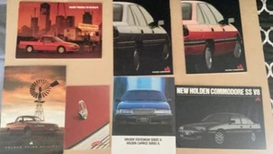 7 VN Holden Commodore original sales brochures - Picture 1 of 1