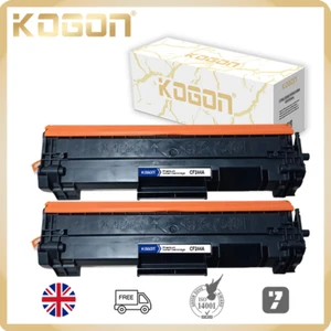 2× Black Toner CF244A 44A Cartridge For HP Laser Jet Ml5a M15w MFP M28a M28w - Picture 1 of 2