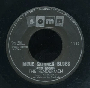 45tk-rock and roll-SOMA 1137-Fendermen-Mule Skinner Blues/Torture) - Imagen 1 de 2