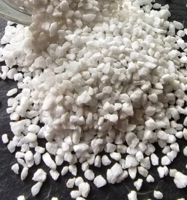 Deko Ziersteine weiß 1-3 mm 1kg Madagascar Mamor Zierkies  - Bild 1 von 4