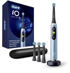Oral-B iO Series 9 Aquamarine Rechargeable 7 Smart Modes Electric Toothbrush
