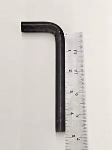 (2 pieces) 7/16 Short Arm L Hex Key Wrench 7/16x5-3/16" .4375 USA - Picture 1 of 4
