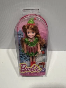 2013 Barbie Chelsea Christmas Doll Santa’s Helper Elf NRFB - Picture 1 of 7