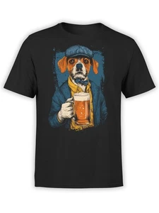 FANTUCCI Ale Dog T-Shirt | Funny Beer Lover Tee | Unisex - Picture 1 of 5