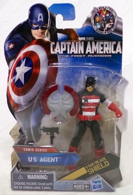 Figura Hasbro Marvel Capitán América Comic Series #09 US Agent 3.75" Nueva Foto 1 de 4